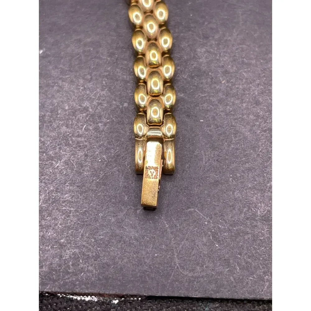 Anne Klein New York Diamond Swiss Women's Watch 20mm Gold Tone MOP Dial